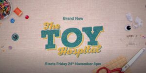 Logo for the TV Show The Toy Hopsital from Channel 5
